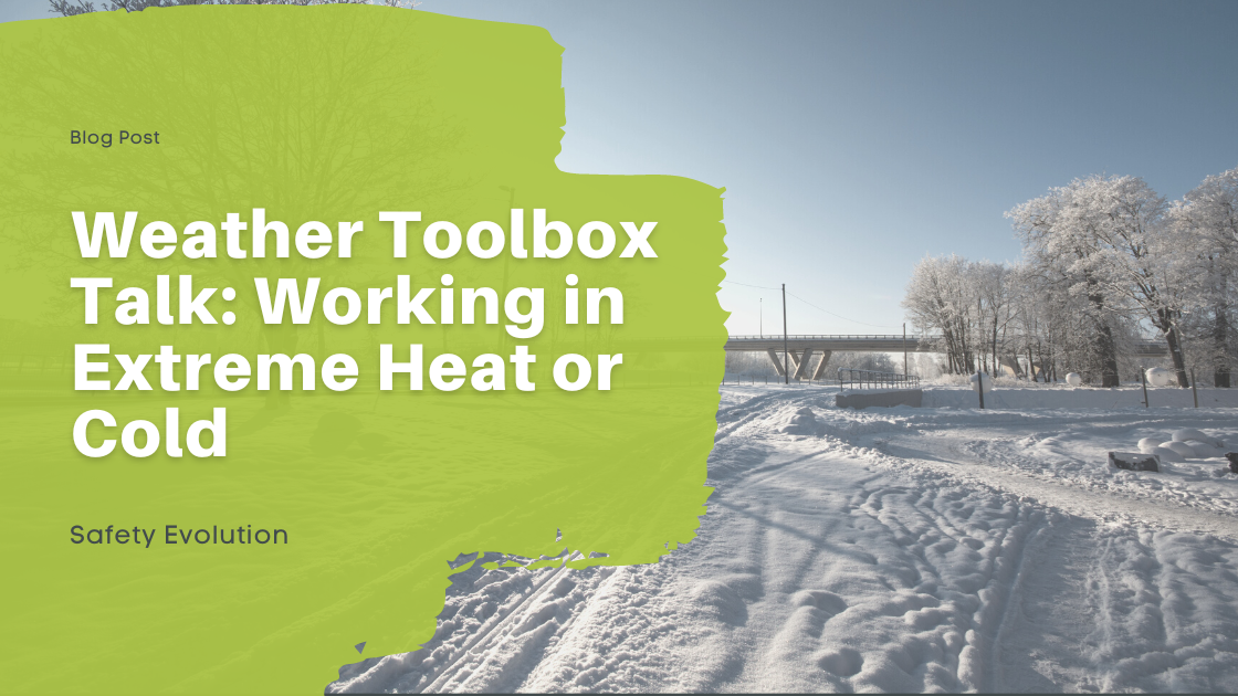 Cold Weather Toolbox Topics